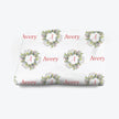 Christmas Wreath Personalised Blanket