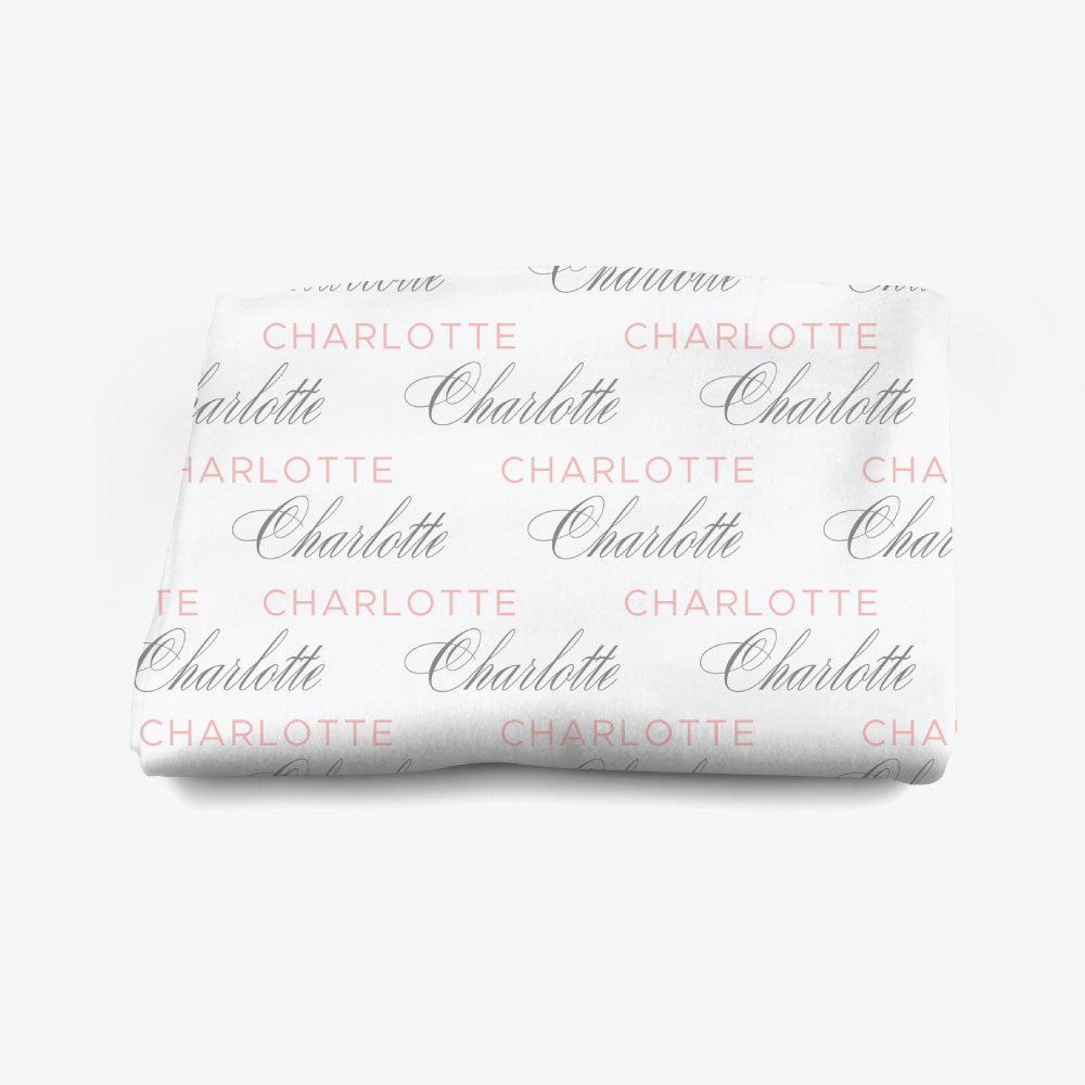 Charlotte Personalised Blanket