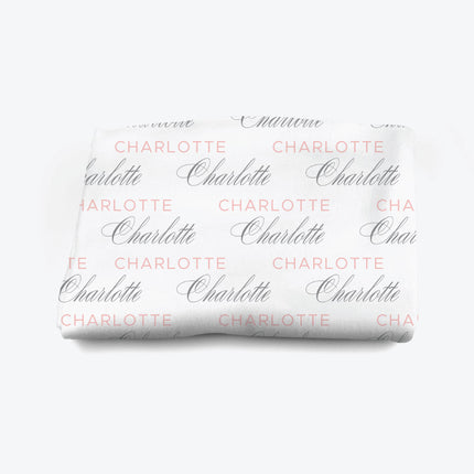 Charlotte Personalised Blanket