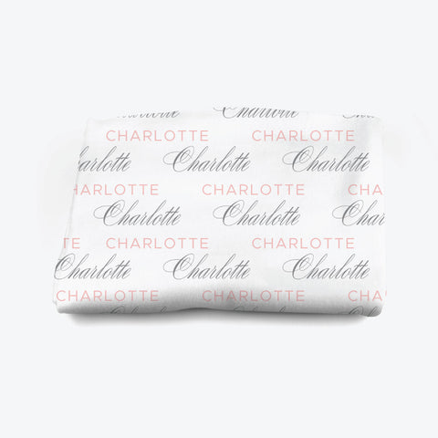 Charlotte Personalised Blanket
