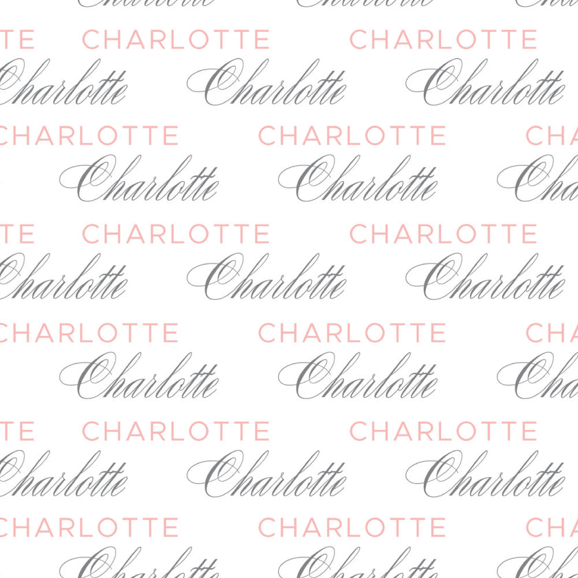 Charlotte Personalised Blanket