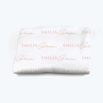 Emilia Grace Personalised Blanket