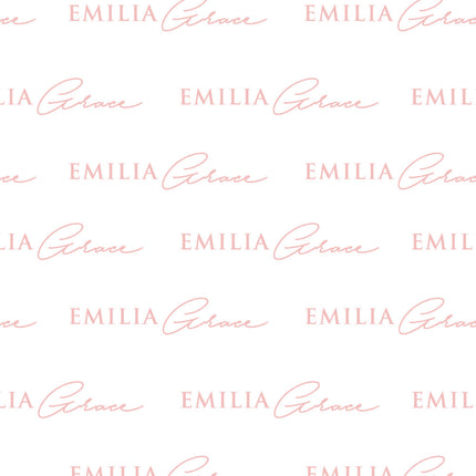 Emilia Grace Personalised Blanket