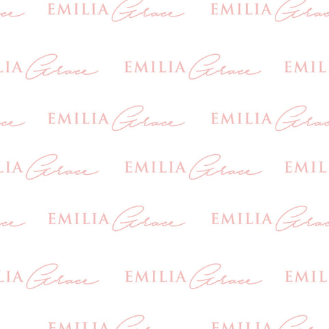 Emilia Grace Personalised Blanket