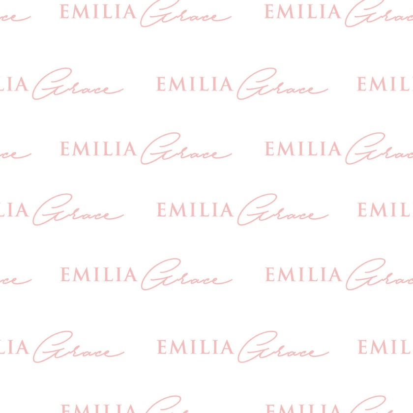 Emilia Grace Personalised Blanket