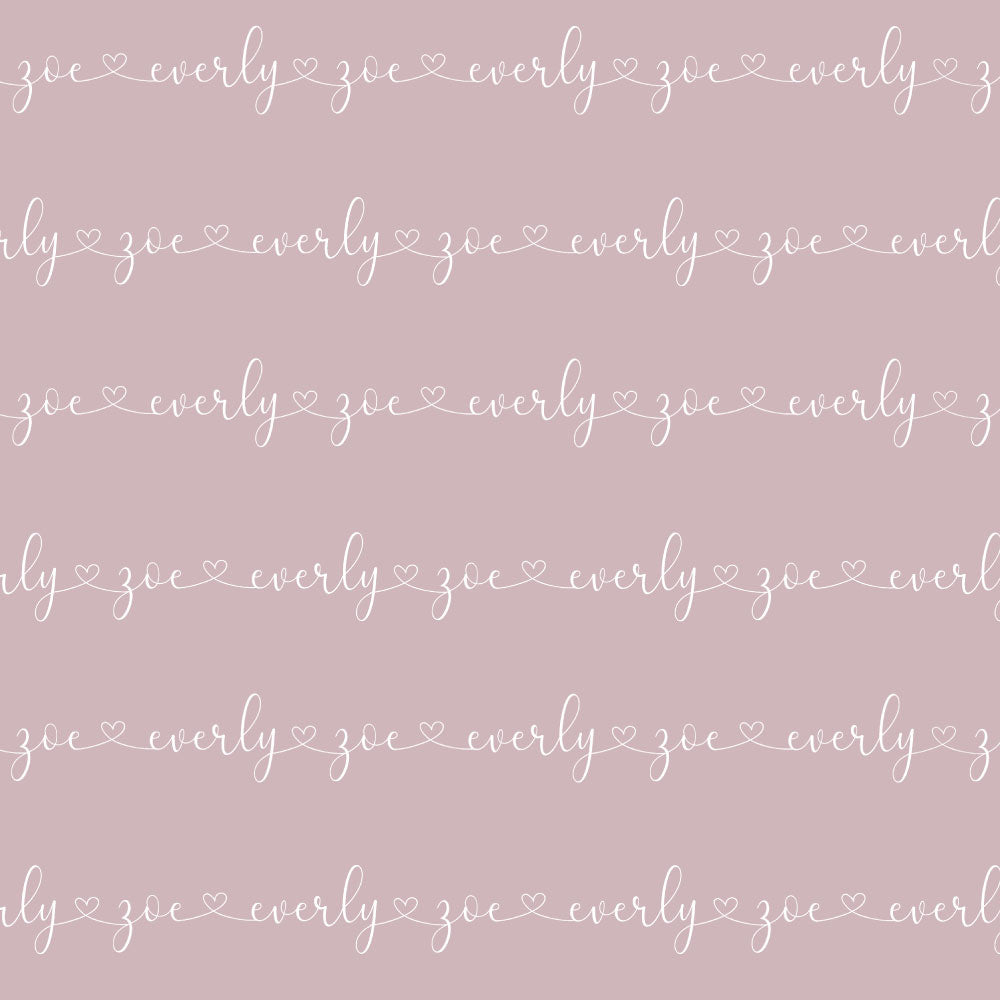 Everly Zoe Personalised Blanket