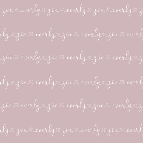 Everly Zoe Personalised Blanket