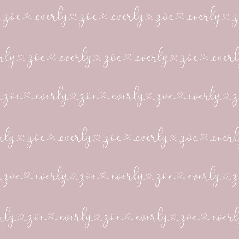 Everly Zoe Personalised Blanket