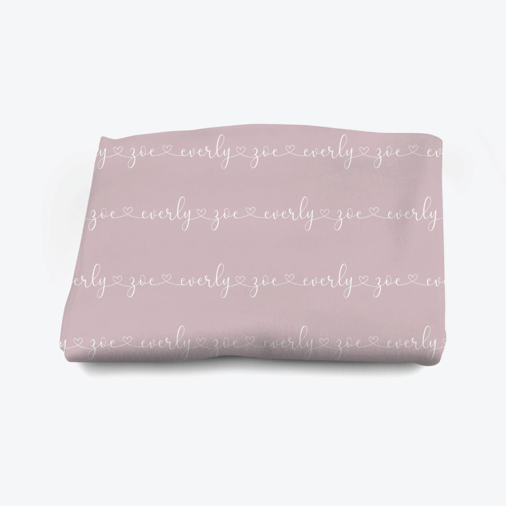 Everly Zoe Personalised Blanket