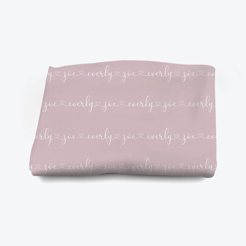 Everly Zoe Personalised Blanket