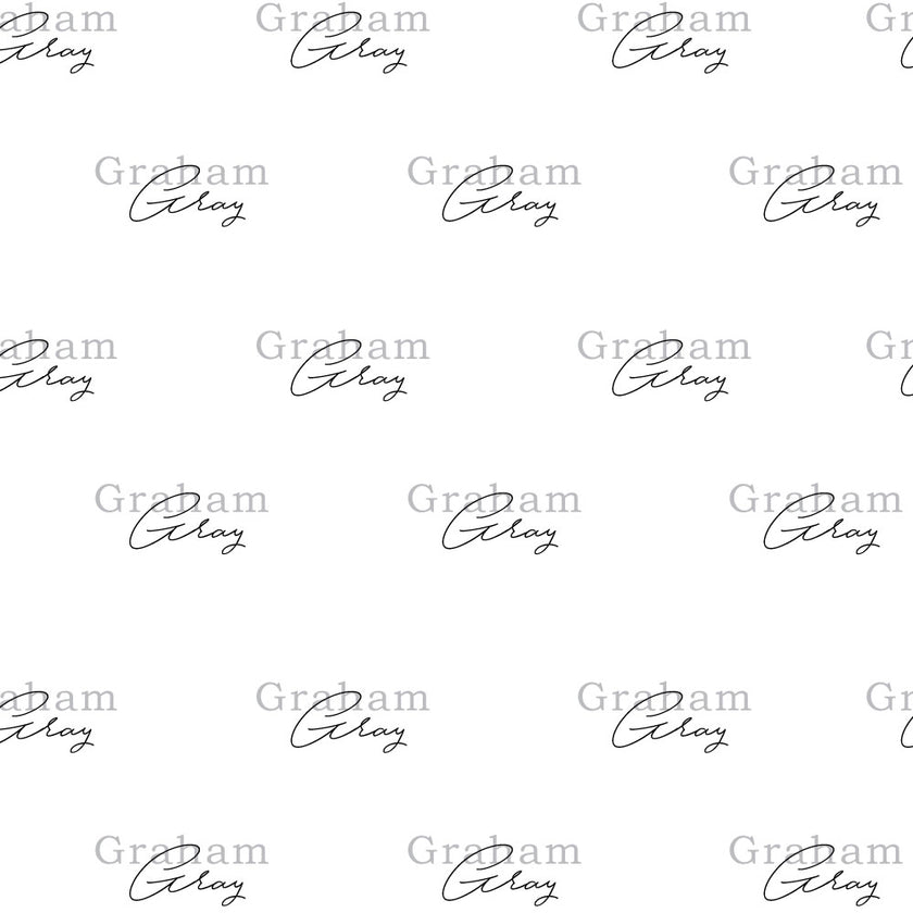 Graham Gray Personalised Blanket