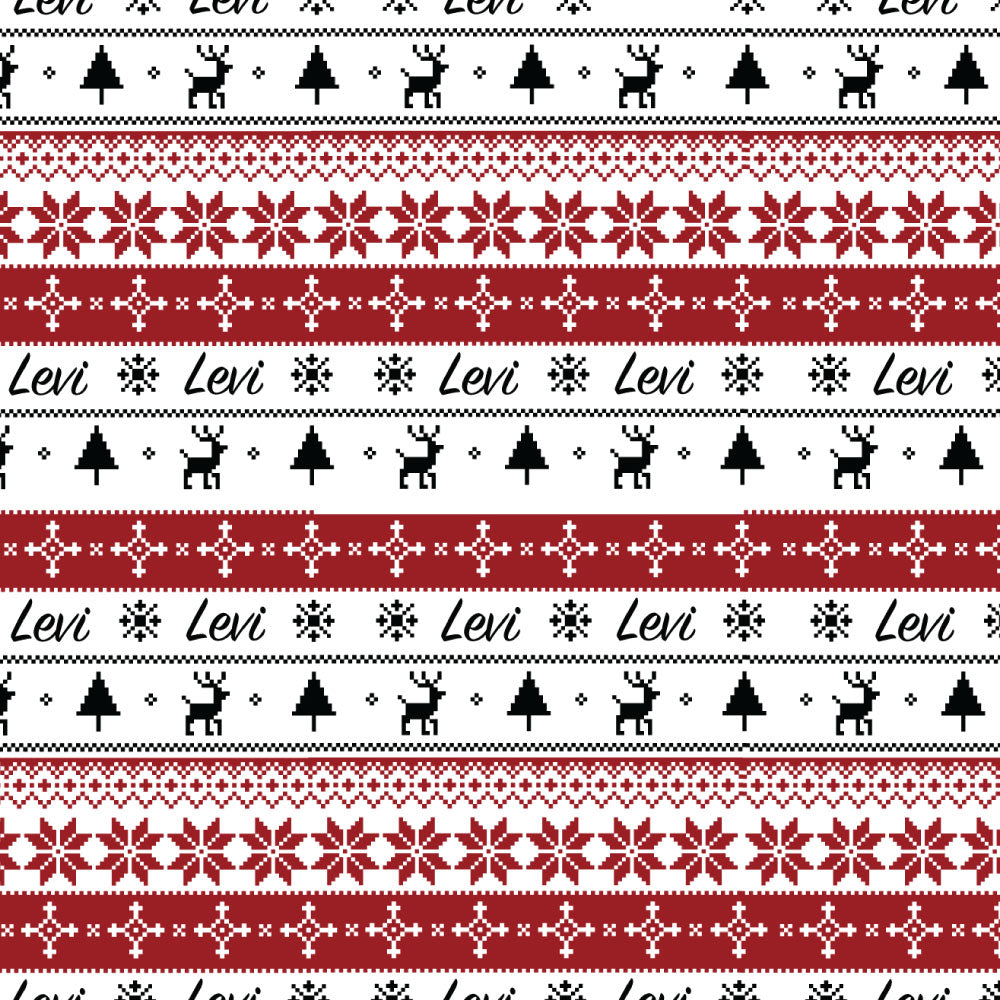 Christmas Cozy Personalised Blanket