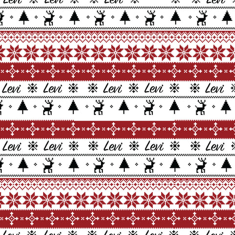 Christmas Cozy Personalised Blanket