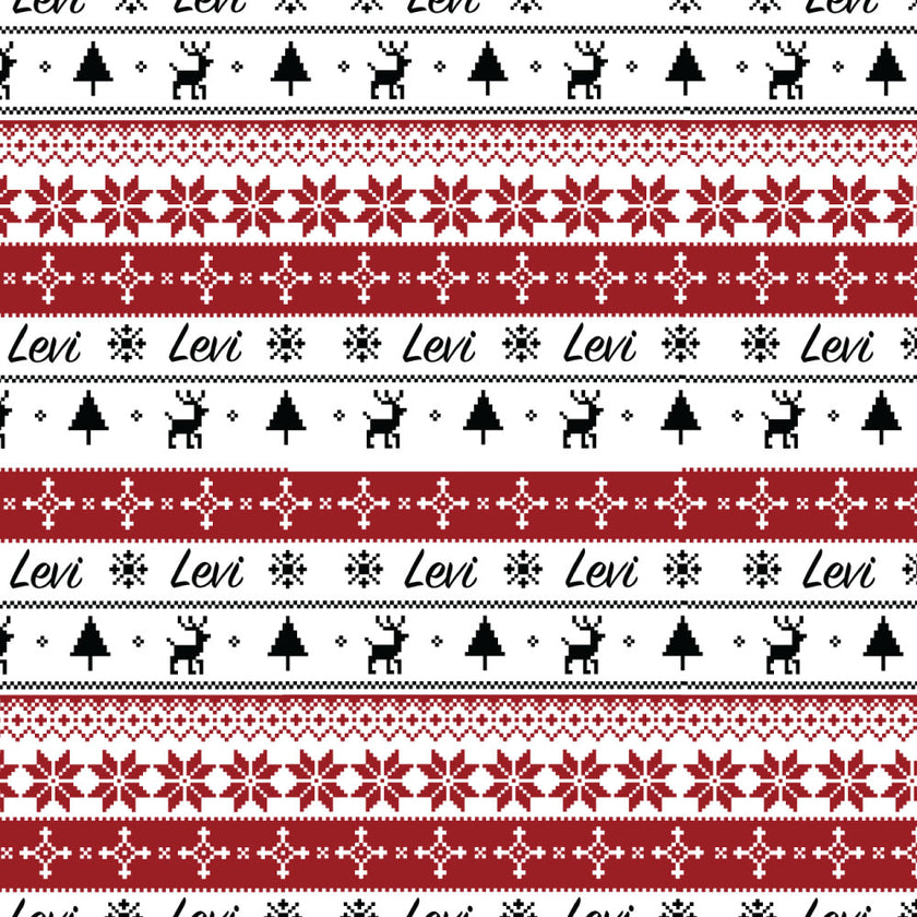 Christmas Cozy Personalised Blanket