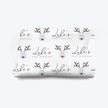 Christmas Reindeer Personalised Blanket