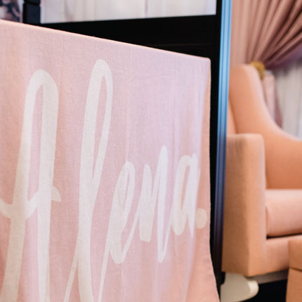 Luxury Name Blanket