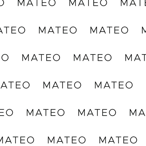 Mateo Personalised Blanket
