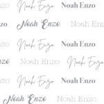 Noah Enzo Personalised Blanket