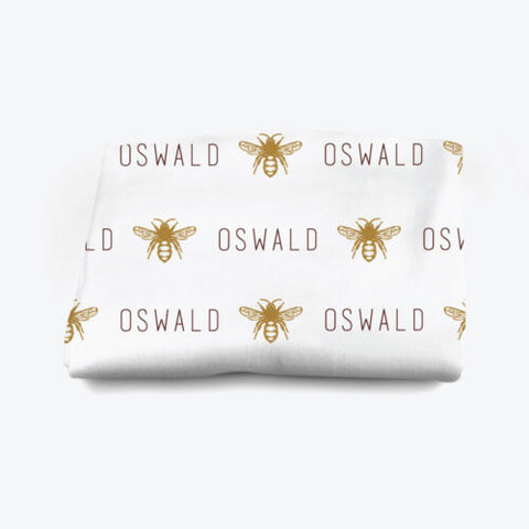 Oswald Personalised Blanket