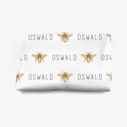 Oswald Personalised Blanket
