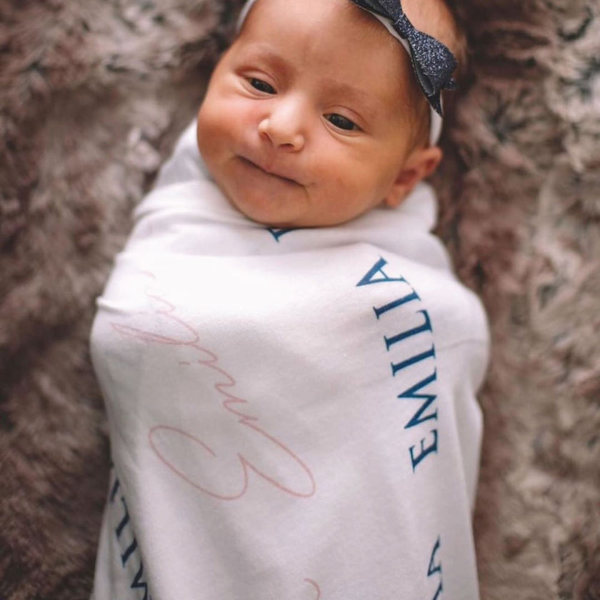 Emilia Grace Personalised Blanket