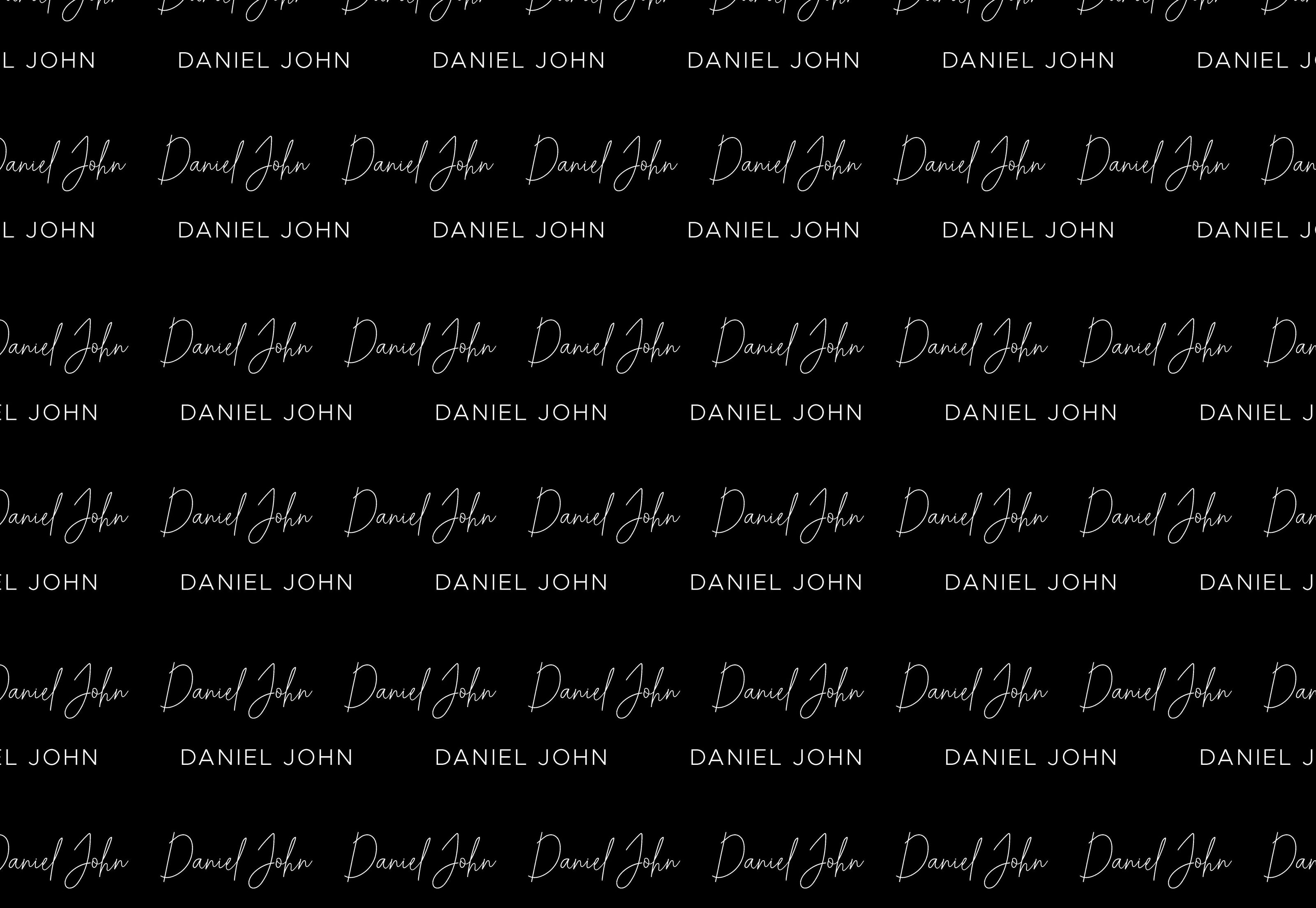 Daniel Personalised Blanket