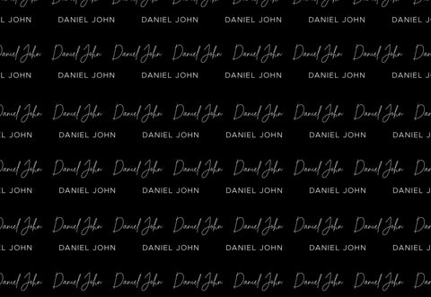 Daniel Personalised Blanket